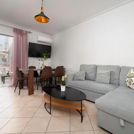 3Ba Next To Metro And Athens City Center With View-3